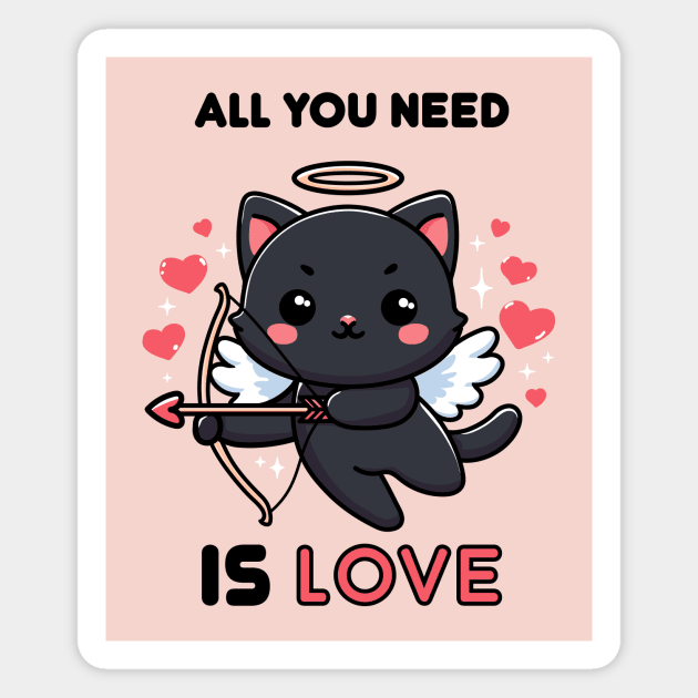 All You Need Is Love Magnet by CreativeSage